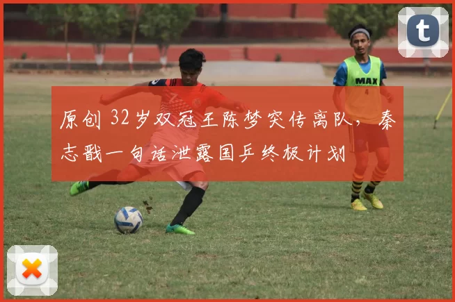 原创 32岁双冠王陈梦突传离队,秦志戬一句话泄露国乒终极计划